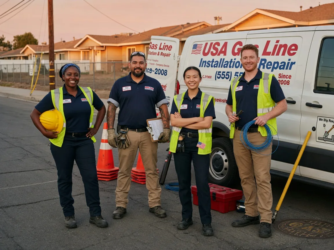 Gas Line Installation company in Mosca, CO